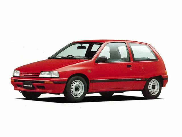 Daihatsu Charade (G100S, G102S, G112S, G101S) 3 поколение, хэтчбек 3 дв. (01.1987 - 01.1989)
